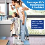 Toddler Step Stool,2 Step Stools for Kids with Anti-Slip Surface and Rubber Bottom, Kids Step Stool Poop Stool for Toilet Potty Training, Bathroom, Kitchen(Include 2 Ducks) - Image 3