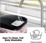 Vegetable Chopper, Food Choppers, Onion Chopper, Veggie Choppers, Onion Dicer, Potato Dicer Cuber with Container, Onion Dicer & Vegetable Dicer (Black) - Image 9