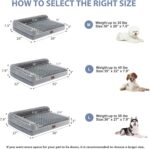 BFPETHOME Orthopedic Dog Bed for Large Dogs-Big Waterproof Sofa Dog Bed with Removable Washable Cover, Washable Pet Bed with Waterproof Lining and Nonskid Bottom,Pet Bed for Large Dogs - Image 5