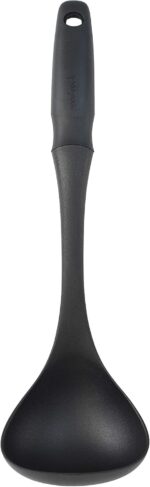 GoodCook Touch Heat-Safe Serving and Cooking Nylon Ladle, Black - Image 4