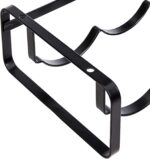 Amazon Basics Tabletop Stackable 4-Bottle Metal Wine Rack, 3.74"D x 15.75"W x 7.87"H, Black - Image 5