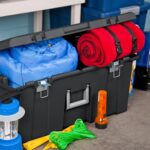 Sterilite 3-Pack Wheeled Footlocker, Lockable Plastic Utility Storage Bins w/Lids, Black - Heavy-Duty Organizing Containers for Home, Office, Garage, and Basement - Image 7