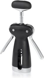 OXO SteeL Winged Corkscrew with Removable Foil Cutter - Image 2