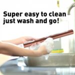 Zulay Kitchen 15.9 inch Professional Stainless Steel Rolling Pin - Lightweight Metal French Rolling Pin - Perfect for Baking, Fondant, Pizza Dough Roller, Dumpling - Copper - Image 6