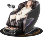 4D Massage Chairs Full Body,Zero Gravity SL-Track Shiatsu Massage Chair Recliner,Core Heating,20 Massage Techniques,Deep Yoga Stretch,Foot Rollers, Ai Voice,Touch Screen,Wireless Charging - Image 2