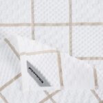 KITCHENAID Quilted Cotton Terry Cloth Oven Mitt, Pot Holder, Kitchen Towel 4-Pack Set, Heat Resistant, Silicone Grip, 16"x26", 7"x13" & 7"x10", Milkshake - Image 10