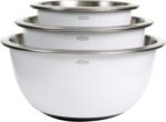 OXO Good Grips 3-Piece Stainless-Steel Mixing Bowl Set - Image 2