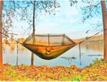 Sunyear Camping Hammock, Portable Single & Double Hammock with Net, 2 Person Hammock Tent with 2 * 10ft Straps, Best for Outdoor Hiking Survival Travel - Image 5
