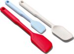 OXO Good Grips 3 Piece Silicone Spatula Set, One Size, Multi, Multicolor - Image 11