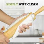 17.5 inch Wooden Rolling Pin for Baking - Long Dough Roller for All Baking Needs - Image 6