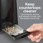 Proctor Silex 2-Slice Toaster with Extra Wide Slots for Bagels, Cool-Touch Walls, Shade Selector, Toast Boost, Auto Shut-off and Cancel Button, Black (22305) - Image 5