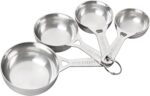 Le Creuset Stainless Steel Measuring Cups, Set of 4 - Image 2