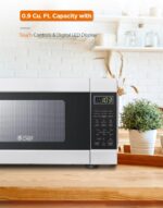 Commercial CHEF CHM990W 900 Watt Counter Top Microwave Oven, 0.9 Cubic Feet, White Cabinet - Image 7