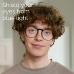 IBOANN Chic & Comfy Blue Light Glasses for Women - 3-Pack Round Frames, Screen-Ready Style with UV Protection Coating - Image 9