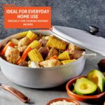 IMUSA 7.5 Quart Traditional Natural Made in Colombia Caldero with Lid for Cooking and Serving,Silver - Image 8