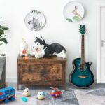 HOOBRO Toy Box, Retro Wooden Look Storage Chest with Safety Hinge, Entryway Storage Bench Supports 220 lb, 29.9 x 15.7 x 18.9 Inches Toy Chest Organizer, Easy Assembly (Rustic Brown) BF75CW01G1 - Image 7