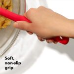 OXO Good Grips 3 Piece Silicone Spatula Set, One Size, Multi, Multicolor - Image 6