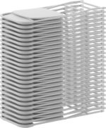 Flash Furniture Hercules Series Plastic Folding Chair - White - 4 Pack 650LB Weight Capacity Comfortable Event Chair-Lightweight Folding Chair - Image 18