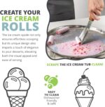 Oliver's Kitchen ® Ice Cream Spade & Scoop - Create 'Instagram-Worthy' Desserts at Home! Premium Quality Ice Cream Scooper with Stylish, Ergonomic Wooden Handle - Image 5