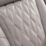 Signature Design by Ashley Boyington Contemporary Leather Match Power Recliner with Adjustable Headrest, Cup Holders, USB Port and Air Massage System, Light Gray - Image 11