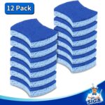 MR.SIGA Non-Scratch Cellulose Scrub Sponge, Dual-Sided Dishwashing Sponge for Kitchen, 12 Pack - Image 7