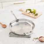 Cuisinart Professional Stainless Skillet with Helper, 12-Inch - Image 7