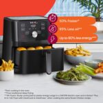 Instant Pot Vortex 6QT XL Air Fryer, 4-in-1 Functions that Crisps, Roasts, Reheats, Bakes for Quick Easy Meals, 100+ In-App Recipes, is Dishwasher-Safe, from the Makers of Instant Pot, Black - Image 9