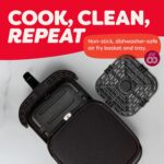 Instant Pot Vortex 6QT XL Air Fryer, 4-in-1 Functions that Crisps, Roasts, Reheats, Bakes for Quick Easy Meals, 100+ In-App Recipes, is Dishwasher-Safe, from the Makers of Instant Pot, Black - Image 8