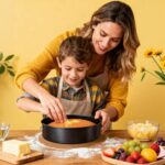 8 Inch Cake Pan Set of 3, Nonstick Baking Pans Set with 100PCS Pre-cut Parchment Paper for Layer Cakes, Durable Round Cake Pans Sets for Baking for Birthday Christmas, Dishwasher Safe - Image 8