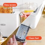BELLA 2 Slice Toaster with Auto Shut Off - Extra Wide Slots & Removable Crumb Tray and Cancel, Defrost & Reheat Function - Toast Bread, Bagel & Waffle, White - Image 6