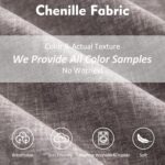 108" U Shaped Couch, Modular Sectional Sofa, 3-Seater Comfy Cloud Couch with Movable Ottoman, Deep Seat Couches for Living Room, Chenille, Slate - Image 7