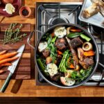 HexClad Hybrid Nonstick 12-Quart Stockpot with Tempered Glass Lid, Stay-Cool Handles, Dishwasher-Friendly, Oven-Safe Up to 900°F, Induction Ready, Compatible with All Cooktops - Image 3