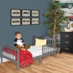 Dream On Me Sydney Toddler Bed in Steel Grey, Greenguard Gold Certified - Image 7