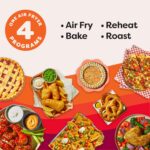 Instant Pot Vortex 6QT XL Air Fryer, 4-in-1 Functions that Crisps, Roasts, Reheats, Bakes for Quick Easy Meals, 100+ In-App Recipes, is Dishwasher-Safe, from the Makers of Instant Pot, Black - Image 3