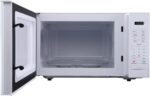 Magic Chef Compact Countertop Microwave Oven, 1,000 Watts, White, 1.1 Cu. Ft. - Digital Kitchen Appliance with One-Touch Cooking, Child Lock, Timer, Reheat, Defrost, and 10 Power Levels - Image 3