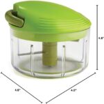 Kuhn Rikon Pull Chop, Vegetable Chopper with Stainless Steel Blades, Food Chopper with Non-Slip Base, Easy to Use Fruit Cutter and Onion Chopper, Essential Kitchen Accessories 650ml - 3 Year Guarantee - Image 11