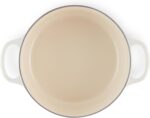 Le Creuset Enameled Cast Iron Signature Round Dutch Oven, 5.5 qt., Meringue - Image 4