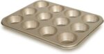 Glad Muffin Pan Nonstick - Heavy Duty Metal Cupcake Tin with Round Baking Cups, 12-Cup - Image 2