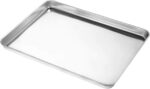 Wildone Baking Sheet Set of 3, Stainless Steel Cookie Sheet Cooking Sheet Pan for Baking & Roasting, 9/12/16 Inch, Non Toxic & Heavy Duty & Easy Clean - Image 5