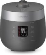 CUCKOO Twin Pressure Rice Cooker 6-Cup Uncooked / 12-Cup Cooked with Nonstick Inner Pot, Versatile Rice Maker & Warmer with 16 Menu Options, Open Cooking Mode, Voice Guide, Gray (CRP-ST0609FG) - Image 2
