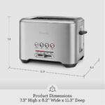 Breville BTA720XL Bit More Toaster, 2 Slice, Brushed Stainless Steel - Image 7