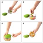 Kuhn Rikon Pull Chop, Vegetable Chopper with Stainless Steel Blades, Food Chopper with Non-Slip Base, Easy to Use Fruit Cutter and Onion Chopper, Essential Kitchen Accessories 650ml - 3 Year Guarantee - Image 4
