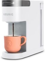 Keurig K-Slim Single Serve K-Cup Pod Coffee Maker, Multistream Technology, 3 Brew Sizes, Slim and Sleek Design, 46oz Removable Reservoir, White - Image 2