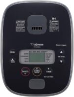 Zojirushi NW-QAC10 5.5-Cup Capacity Flat-Top Induction Cooker and Warmer with Custom Cooking Pan, Double Non-Stick Coating for Easy Clean-Up (Black) - Image 4