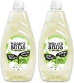 Molly's Suds Liquid Dish Soap | Clean, Simple Ingredients | Extra Scrubbing Power | Citrus Scent, 24 oz - 2 Pack - Image 2