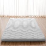 Japanese Futon Floor Mattress, 100% High Density Comfortable Foam, 3.5" Thicken Foldable Mattress Tatami Mat Sleeping Pad, Ideal for Comfort and Support, Kids Floor Lounger Pillow Bed Sofa (Twin） - Image 2