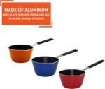 IMUSA USA Nonstick Multi Mini Sauce Pan with Silicone Handle Varies, You May Receive Red, Orange, Blue Color (Pack of 1) - Image 4
