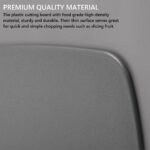 Cutting Boards for Kitchen,Plastic Cutting Board Set of 3, Thick Chopping Boards for Meat, Veggies, Fruits, with Easy Grip Handle,Dishwasher Safe (Pink, 3Pcs) - Image 5