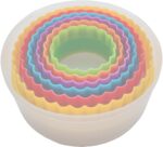 Cookie Cutter Set - 6 PCS Perfect for Baking Unique Flower, Round, and Circle Cookies - Image 2