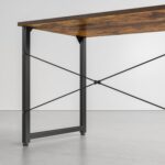 CubiCubi Computer Desk, 32 inch Small Home Office Desk for Small Spaces, Modern Simple Style for Home, Office, Study, Writing, Deep Brown - Image 6